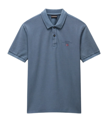 Polo Napapijri Homme Elbas SS 4 Stormy Weather