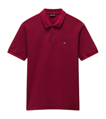 Polo Napapijri Homme Elbas SS 4 Tibetan Red