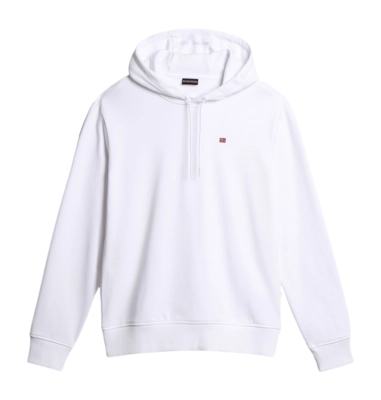 Hoodie Napapijri Men Balis Summer Bright White