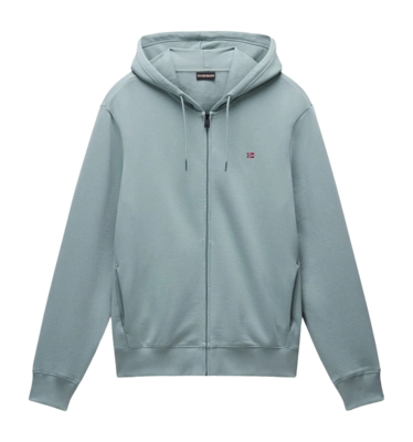 Zip Sweatshirt Napapijri Men Balis FZH Summer Green Mil 25