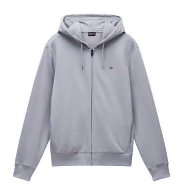 Zip Sweatshirt Napapijri Men Balis FZH Summer Ultimate Grey 25