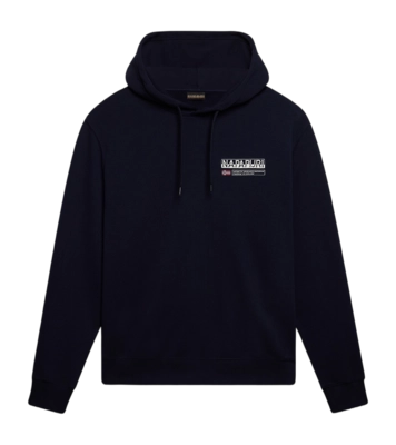 Pull à Capuche Napapijri Homme Kasba Blu Marine