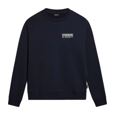 Pull Napapijri Homme Kasba Crew Blu Marine