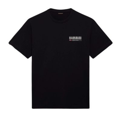 T-Shirt Napapijri Kasba Herren Black