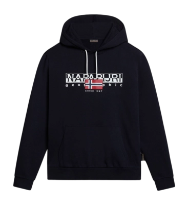 Hoodie Napapijri Men Aylmer Black 25