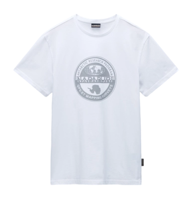 T-Shirt Napapijri Homme Bollo SS 2 Bright White