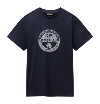 T-Shirt Napapijri Homme Bollo SS 2 Blu Marine