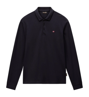 Polo Napapijri Homme Ealis LS Black