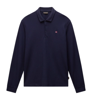 Polo Napapijri Homme Ealis LS Blu Marine