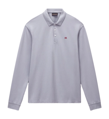 Polo Napapijri Homme Ealis LS Ultimate Grey