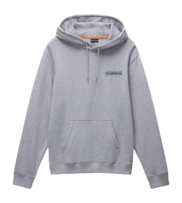 Hoodie Napapijri Sovana Herren Medium Grey Melange