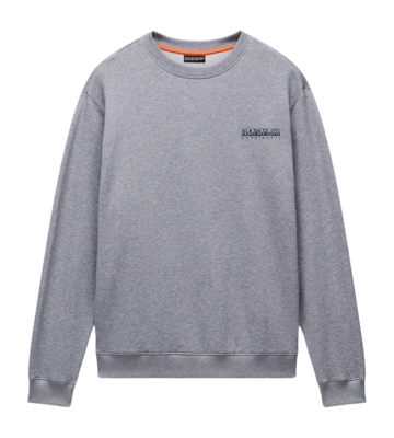 Pull Napapijri Men Sovana Crew Medium Grey Melange
