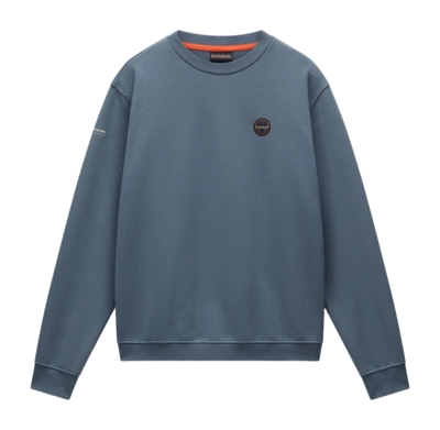 Pull Napapijri Men Badge Crew Summer Stormy Weather