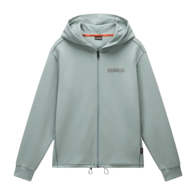 Sweat à Capuche Napapijri Men Vanni FZH Green Mil