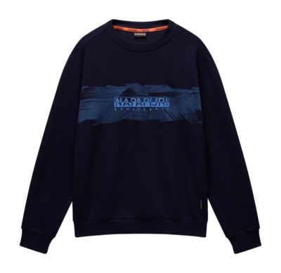 Pull Napapijri Men Vanni Crew Blu Marine