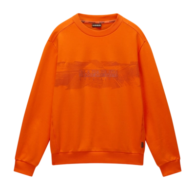 Pull Napapijri Men Vanni Crew Orange Red