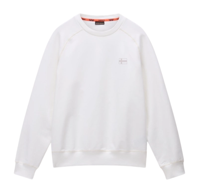 Pull Napapijri Men Sorano Crew White Heron