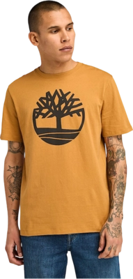 T-Shirt Timberland Herren Kennebec River Tree Logo Wheat Boot