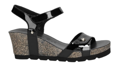 Sandaletten Panama Jack Julia B63 Damen Charol Black