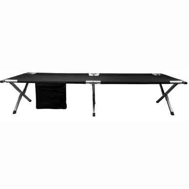 Campingbed Abbey Camp Luxe XXL Zwart