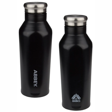 Thermal Bottle Abbey Double-Walled Godafoss 0.35L Black Silver