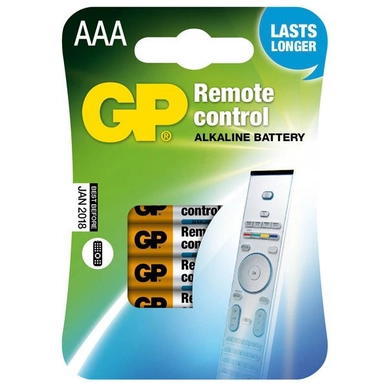 Batterij GP Batteries LR03 / AAA ARC 1,5V 4 stuks