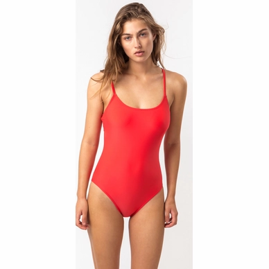 Swimsuit Barts Women Solid Suit Red