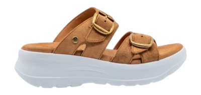 Slipper Panama Jack Women Navia B2 Velour Cuero Bark