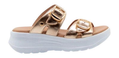 Slipper Panama Jack Women Navia Shine B1 Napa Gold