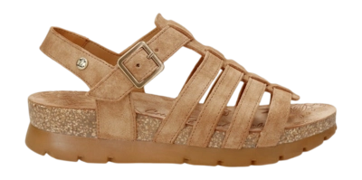 Sandaal Panama Jack Women Sasha B2 Velour Cuero Bark