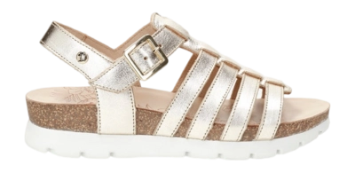 Sandalen Panama Jack Sasha Shine B1 Damen Napa Gold