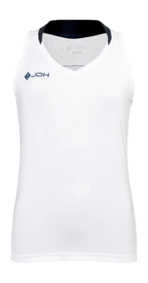 Vest Top JDH Women Carbon Pro Tank White