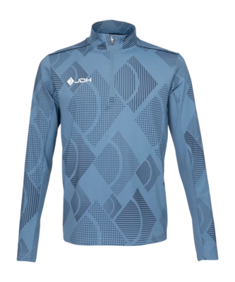 Sporttrui JDH Men Carbon Pro Half-Zip Stormy