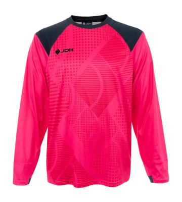 Keepersshirt JDH Kids Carbon Junior Goalie LS Shirt Fuchsia
