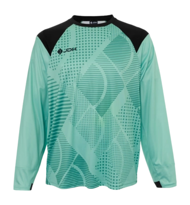 Goalkeeper shirt JDH Kids Carbon Junior Goalie LS Shirt Ice Green