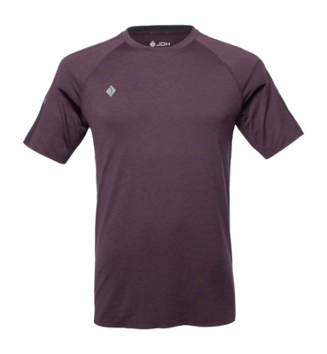 Sportshirt JDH Performance Tee Herren Plum