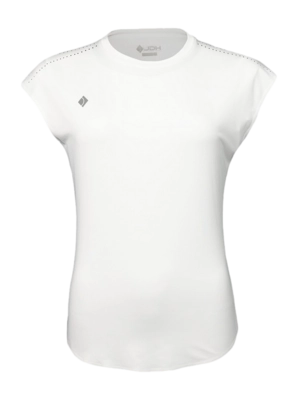 Sportshirt JDH Damen Performance Tee Optic White