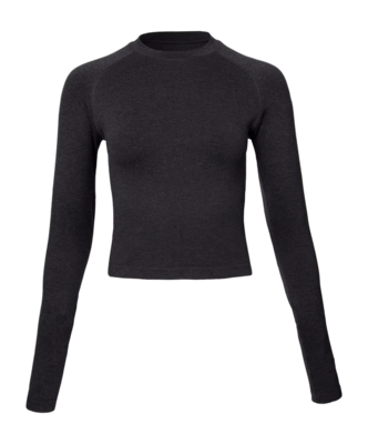 T-Shirt de Sport JDH Femme Seamless Longsleeve Black
