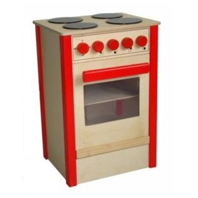 Kinderkeuken Hout 55cm Rood Simply For Kids