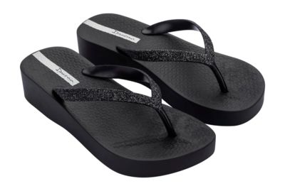 Flip Flops Ipanema Damen Anatomic Mesh Chic Plateau Black 96