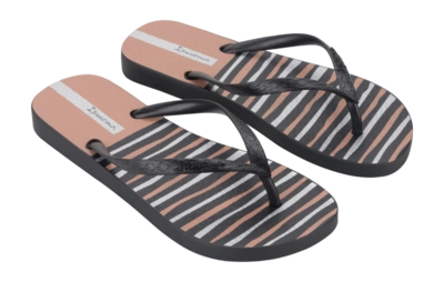 Slipper Ipanema Women Classic Happy Black Pink 17