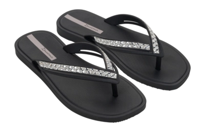 Flip Flops Ipanema Damen Cristal Black 16