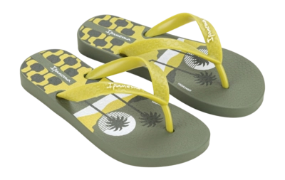 Slipper Ipanema Kids Classic Green White 41
