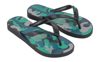 Slipper Ipanema Kids Temas Black Blue 68