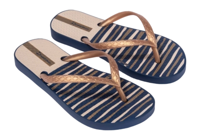Slipper Ipanema Kids Classic Happy Blue Gold Beige 94