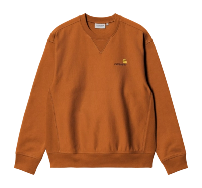 Sweatshirt Carhartt WIP American Script Unisex Sienna