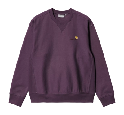 Pull Carhartt WIP Unisexe American Script Huckleberry