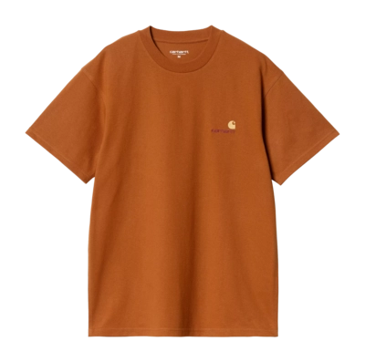 T-Shirt Carhartt WIP S/S American Script Unisex Sienna