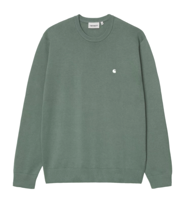 Pullover Carhartt WIP Madison Unisex Silver Pine / White