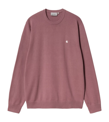 Pullover Carhartt WIP Madison Unisex Dusky Pink / White